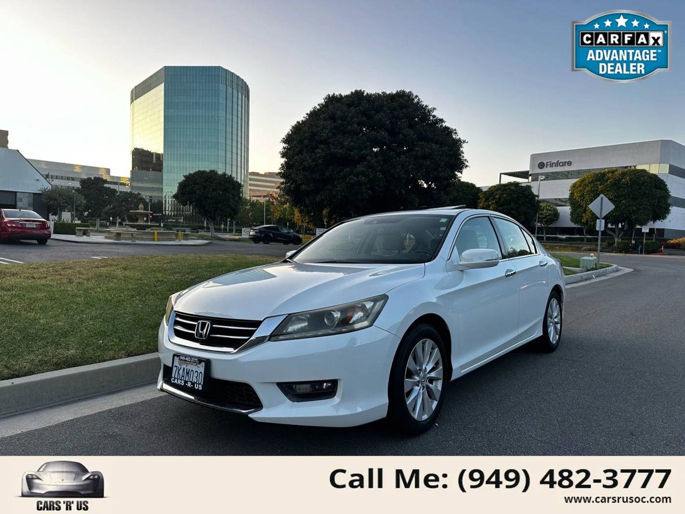 2015 Honda Accord EX-L V6 — Sedan — 95,757 mi — Irvine, CA