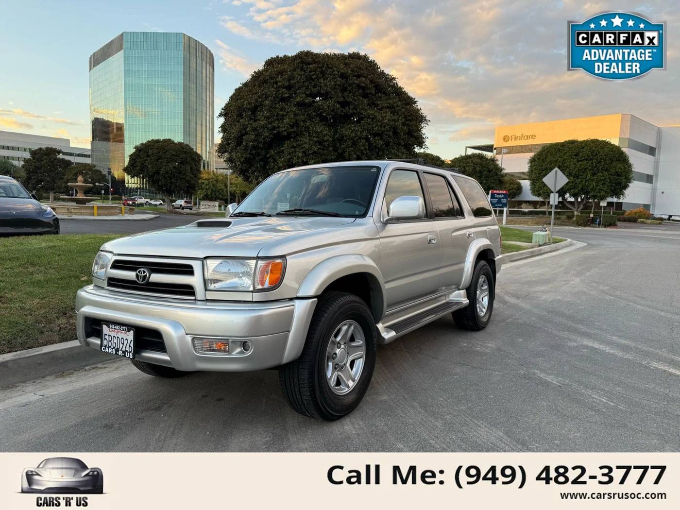 2000 Toyota 4Runner SR5 — SUV — 177,655 mi — Irvine, CA