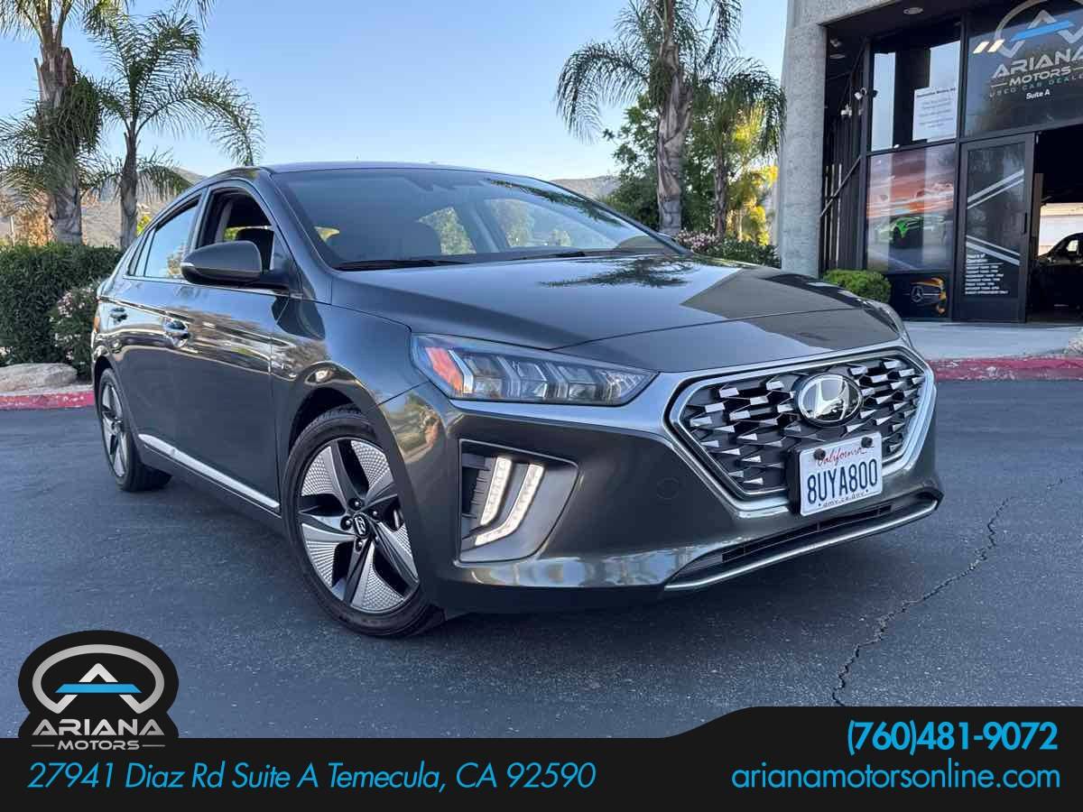 2020 Hyundai Ioniq Hybrid Limited — Hatchback — 8,337 mi — Temecula, CA