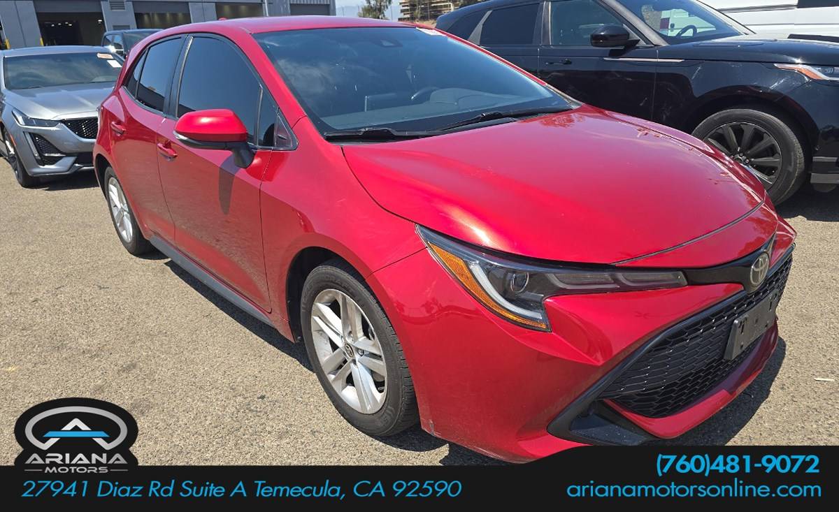 2022 Toyota Corolla Hatchback SE — Hatchback — 65,872 mi — Temecula, CA