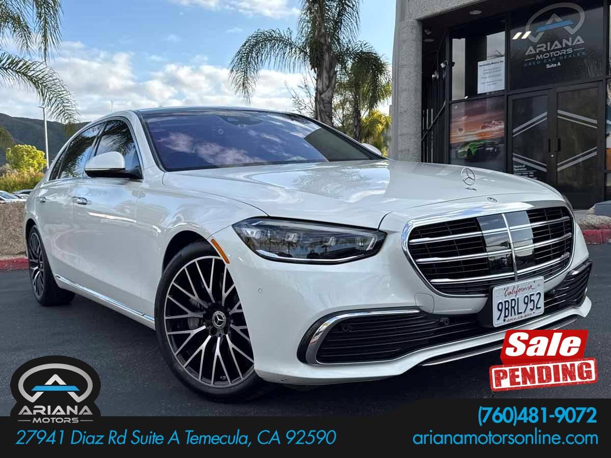 2022 Mercedes-Benz S-Class S 500 — Sedan — 20,821 mi — Temecula, CA