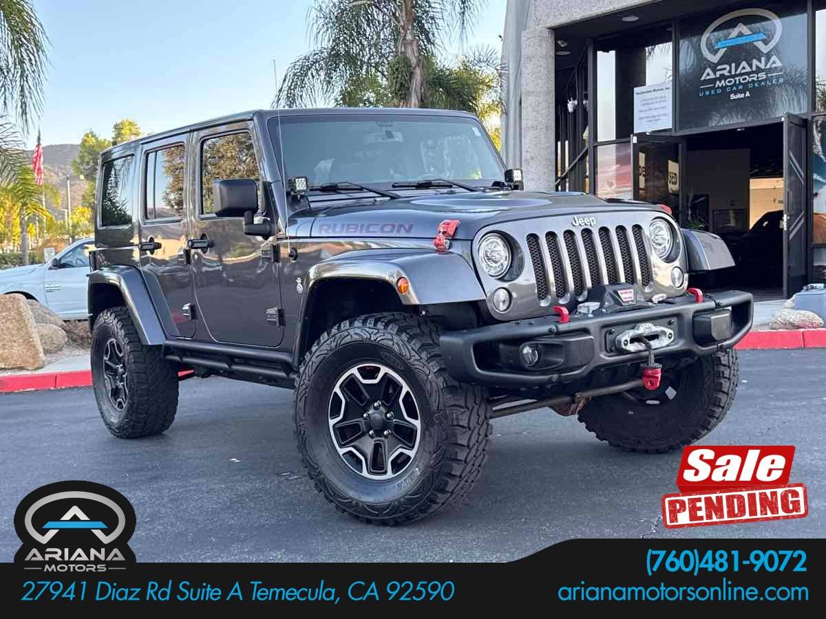 2017 Jeep Wrangler Rubicon Hard Rock — SUV — 76,916 mi — Temecula, CA