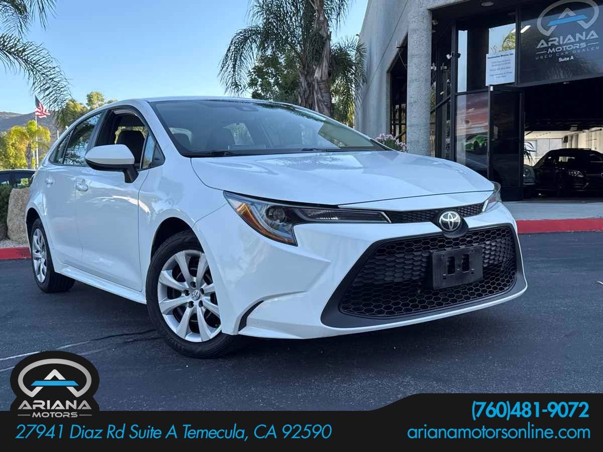 2020 Toyota Corolla LE — Sedan — 55,414 mi — Temecula, CA