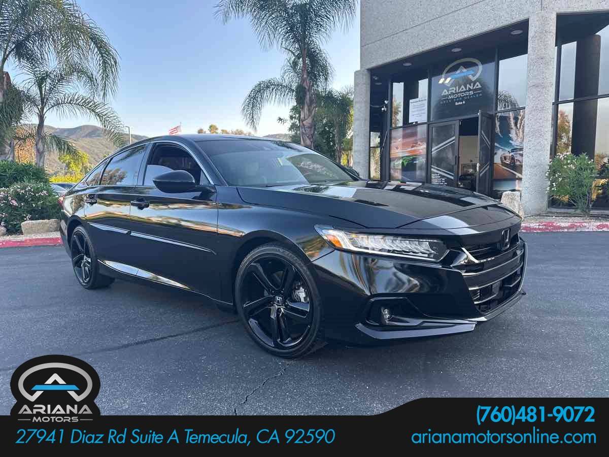 2022 Honda Accord Sport — Sedan — 18,893 mi — Temecula, CA