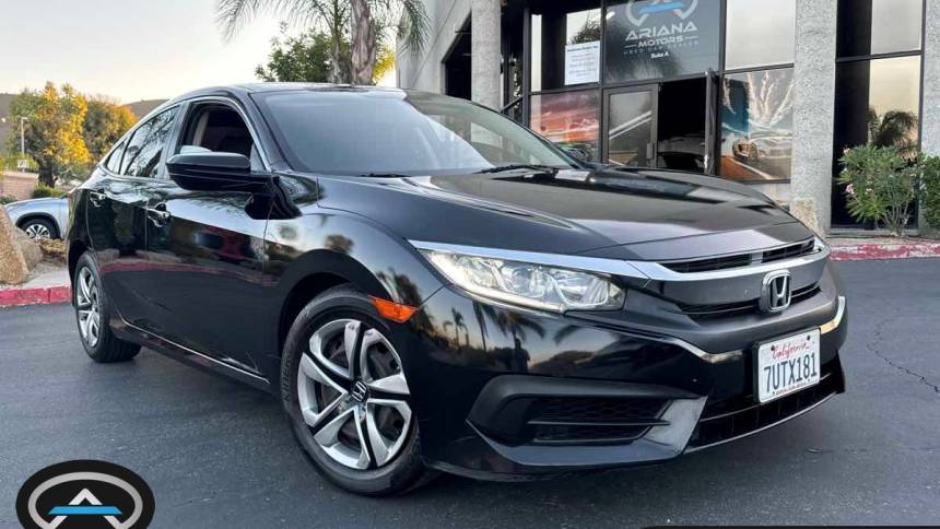 2017 Honda Civic LX — Sedan — 63,443 mi — Temecula, CA