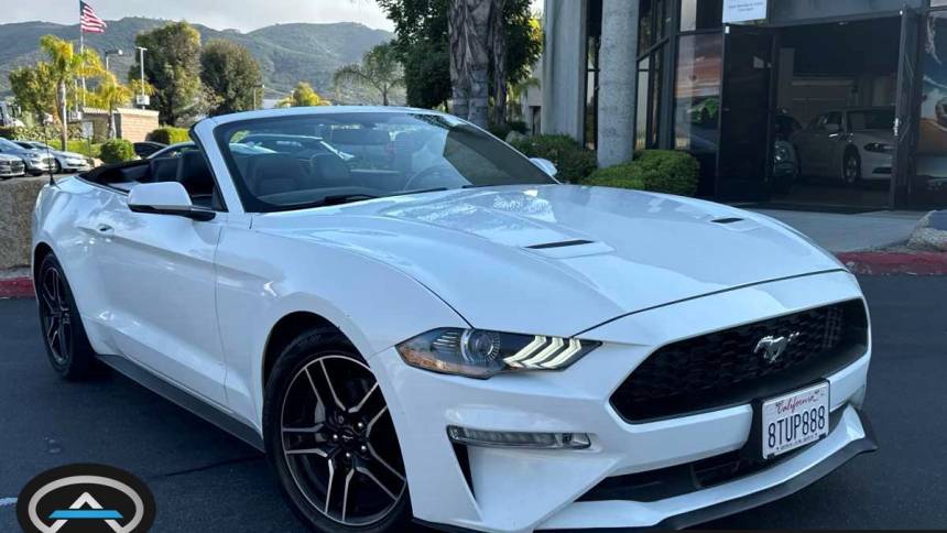 2019 Ford Mustang EcoBoost — Convertible — 35,411 mi — Temecula, CA