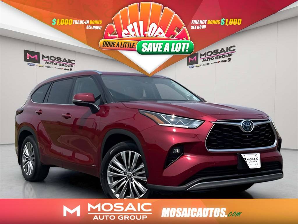 2024 Toyota Highlander Hybrid Platinum — SUV — 21,688 mi — Zumbrota, MN