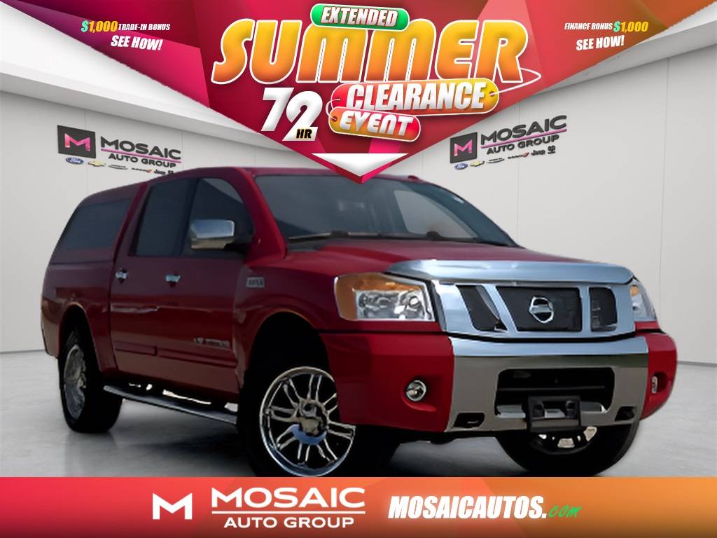 2012 Nissan Titan SL — Pickup Truck — 70,349 mi — Zumbrota, MN