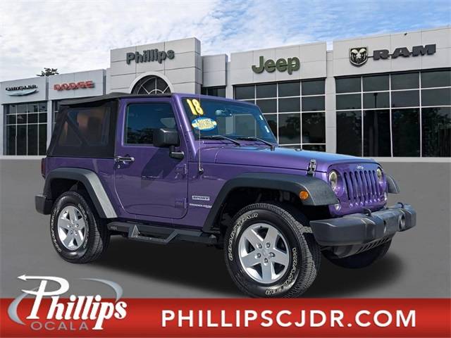 2018 Jeep Wrangler Sport S