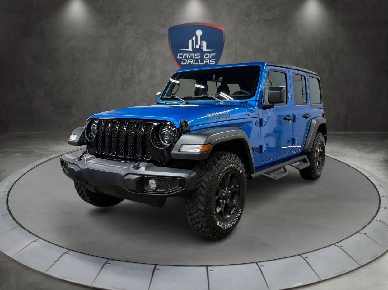 2023 Jeep Wrangler Willys — SUV — 77,245 mi — Garland, TX