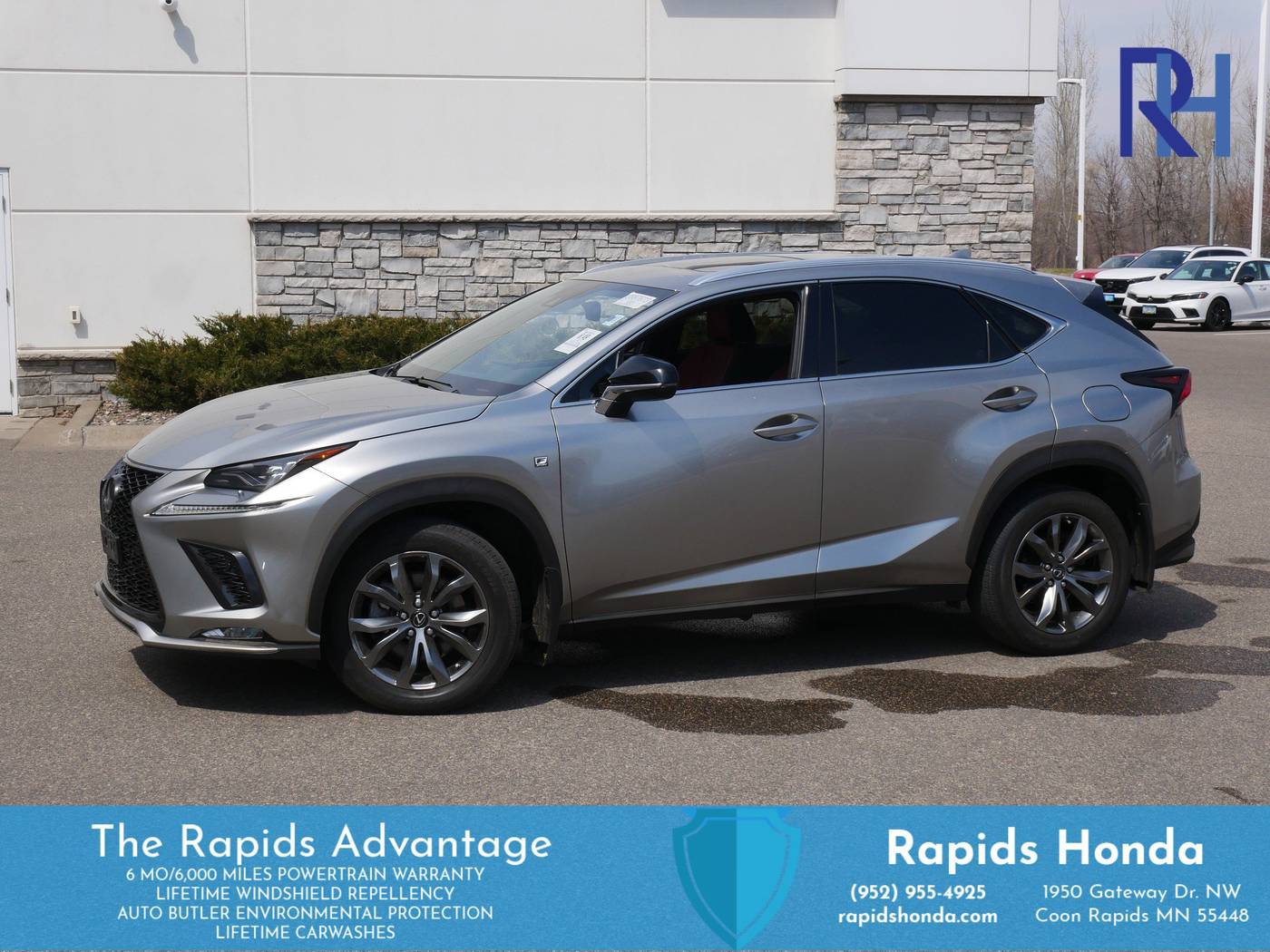 2021 Lexus NX NX 300 F SPORT — SUV — 31,511 mi — Coon Rapids, MN