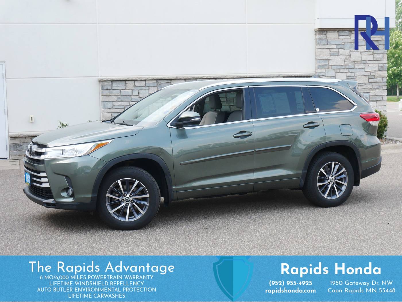 2017 Toyota Highlander XLE — SUV — 146,149 mi — Coon Rapids, MN