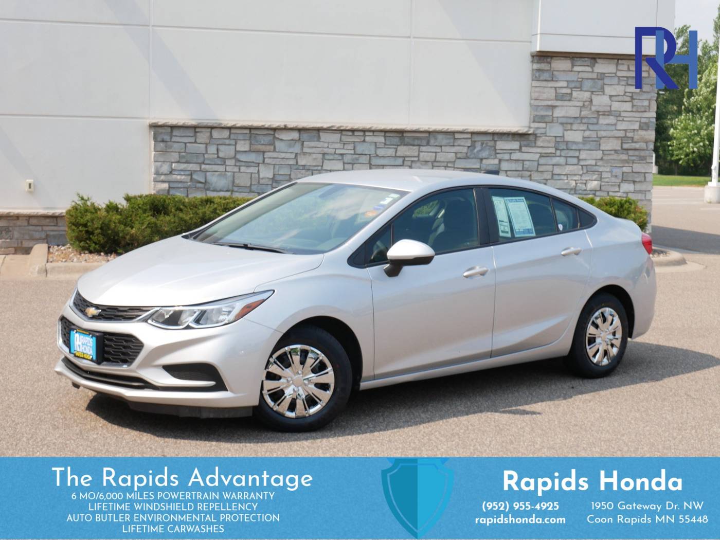 2017 Chevrolet Cruze LS — Sedan — 43,294 mi — Coon Rapids, MN