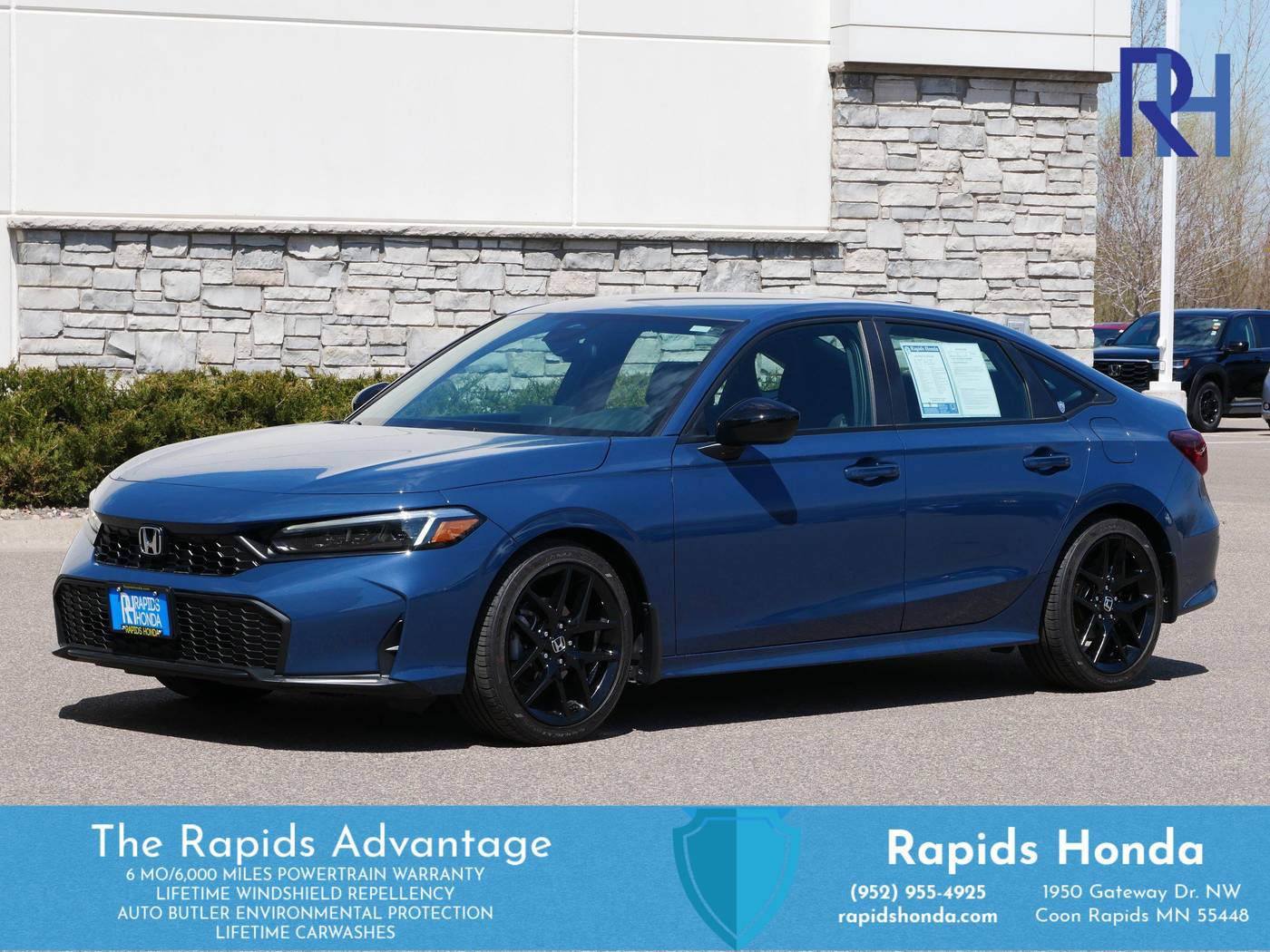 2025 Honda Civic Sport — Sedan — 1,371 mi — Coon Rapids, MN