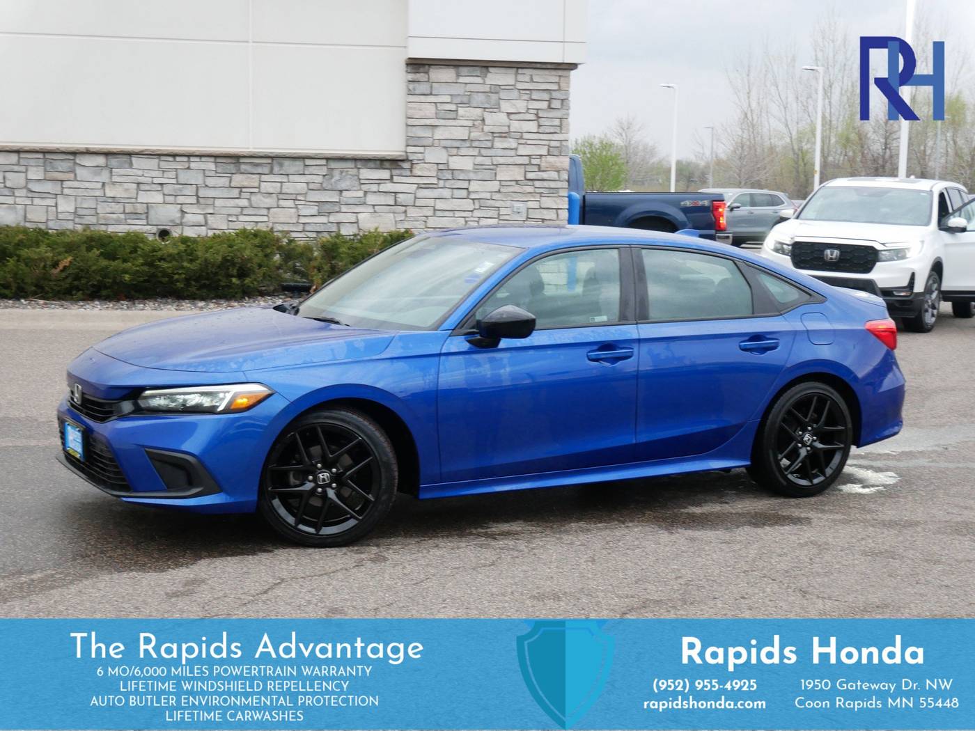 2022 Honda Civic Sport — Sedan — 32,372 mi — Coon Rapids, MN