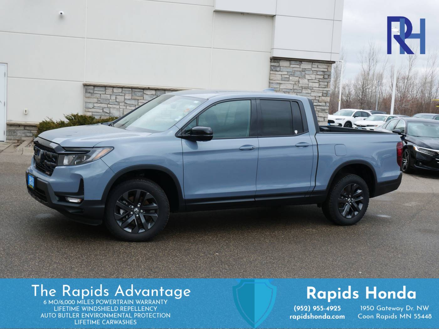 2025 Honda Ridgeline Sport — Pickup Truck — 2,946 mi — Coon Rapids, MN