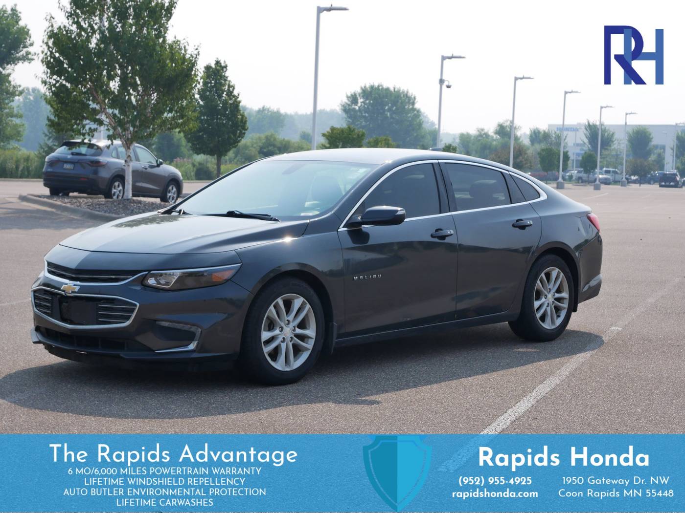 2016 Chevrolet Malibu LT — Sedan — 142,292 mi — Coon Rapids, MN