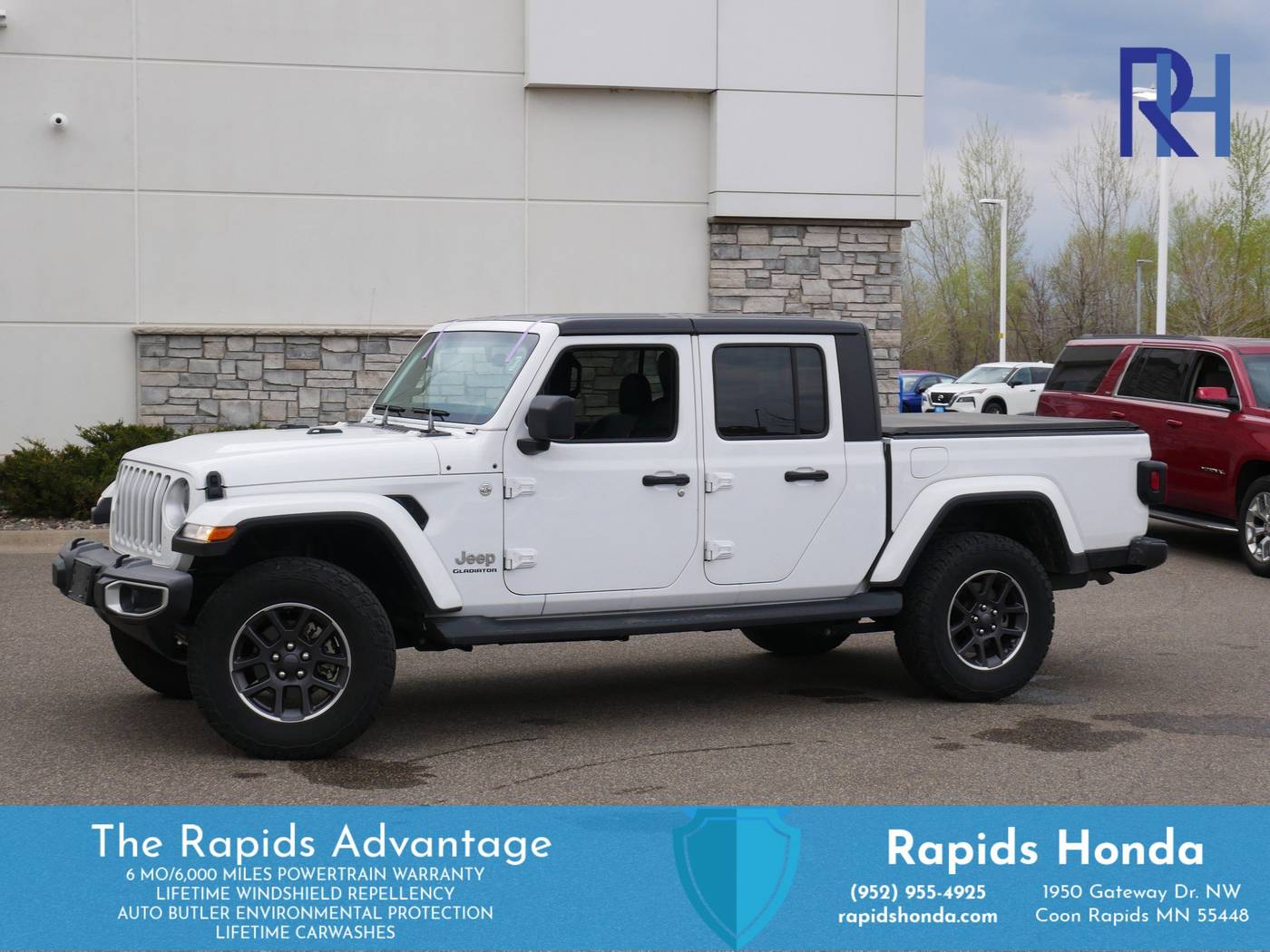 2021 Jeep Gladiator Overland — Pickup Truck — 23,770 mi — Coon Rapids, MN