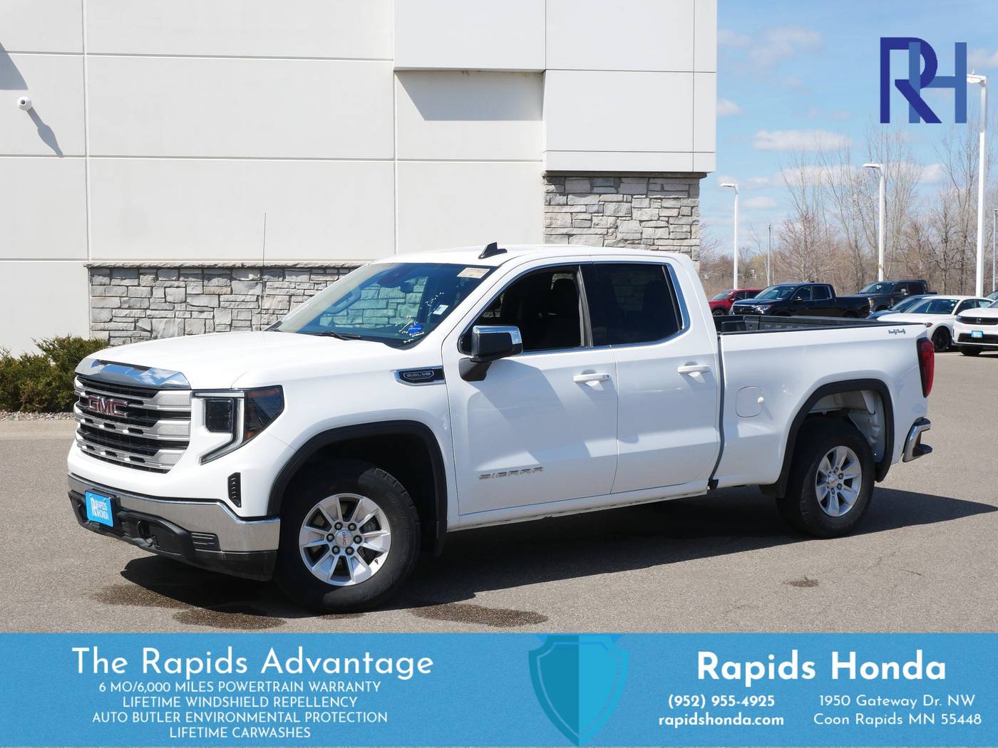 2022 GMC Sierra 1500 SLE — Pickup Truck — 48,249 mi — Coon Rapids, MN