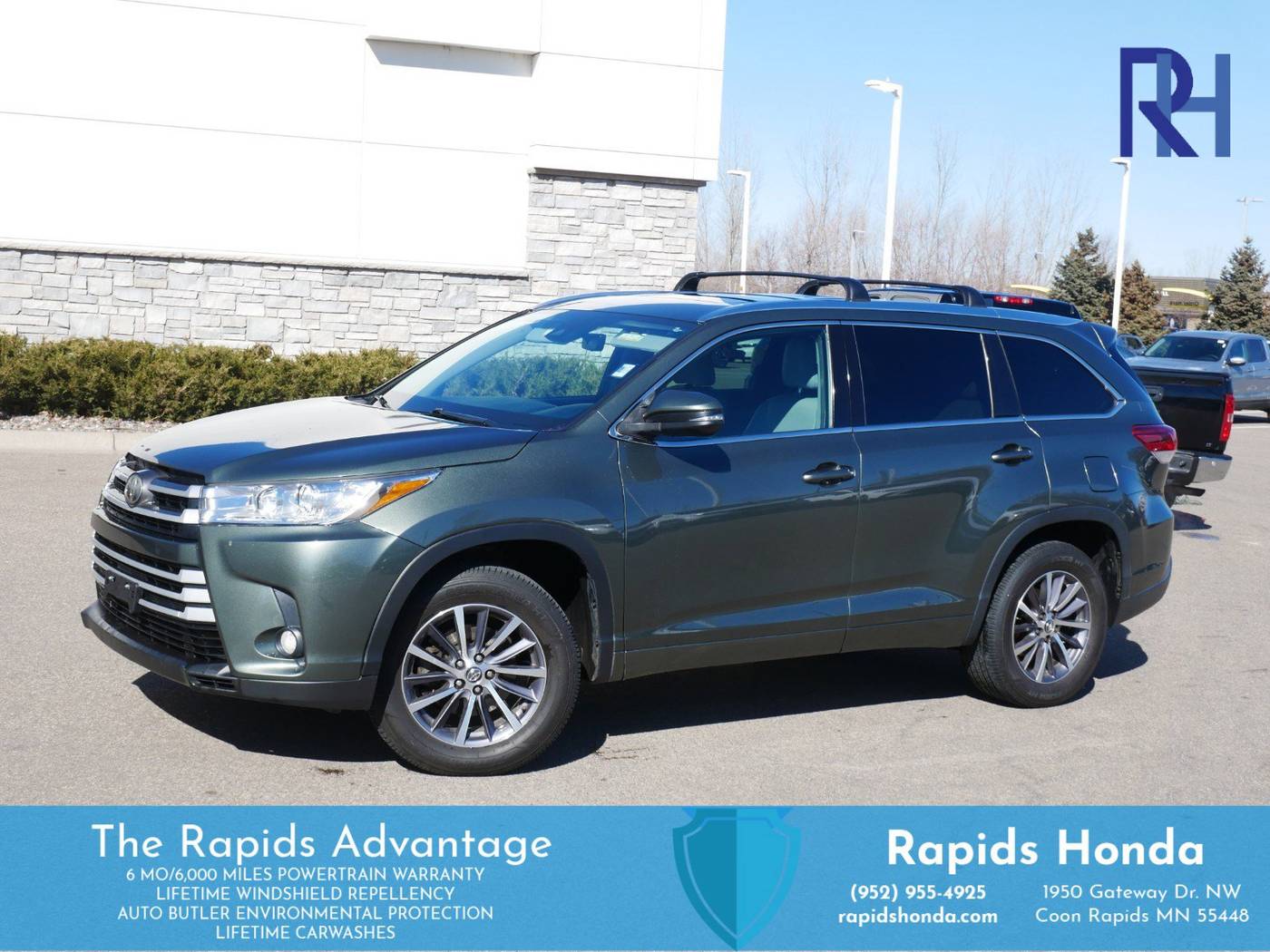 2017 Toyota Highlander XLE — SUV — 115,349 mi — Coon Rapids, MN