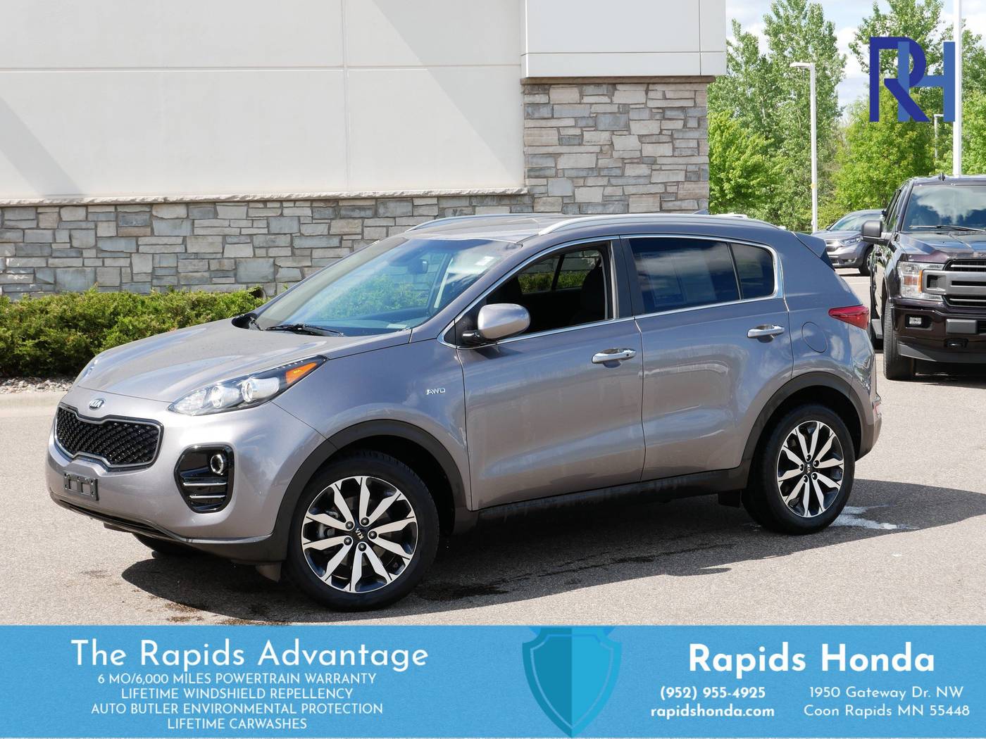 2017 Kia Sportage EX — SUV — 65,783 mi — Coon Rapids, MN