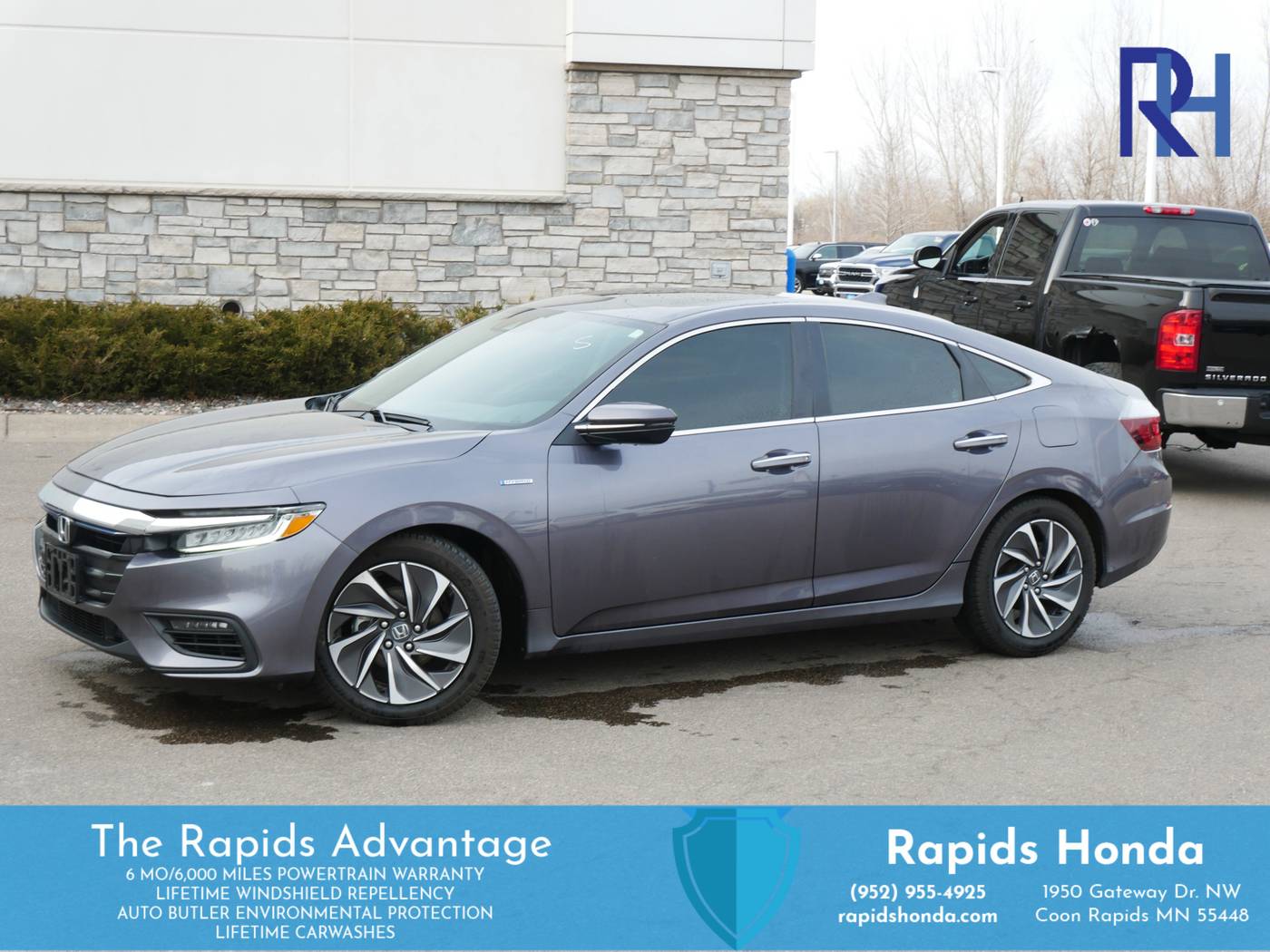 2019 Honda Insight Touring — Sedan — 63,565 mi — Coon Rapids, MN