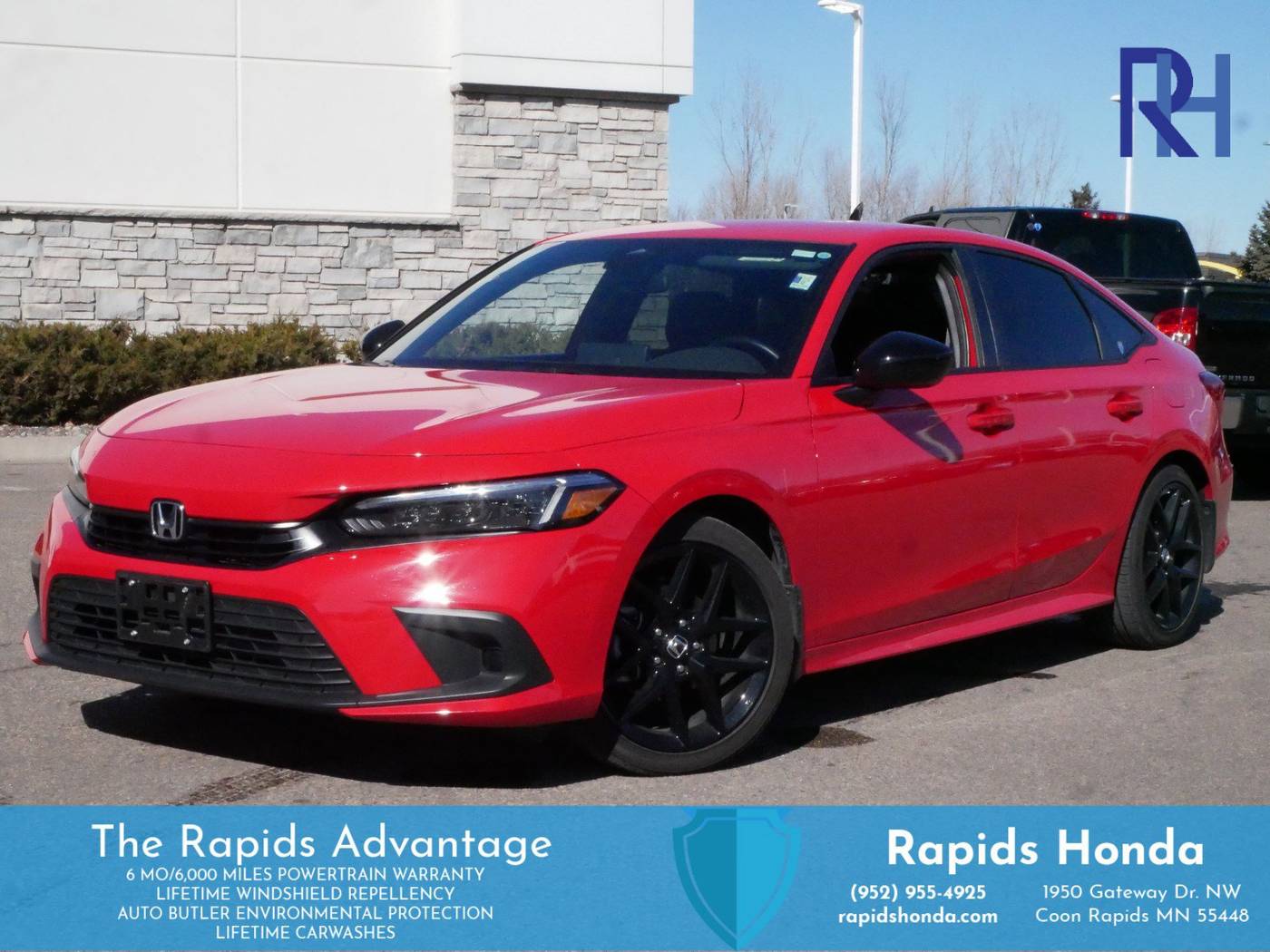 2024 Honda Civic Sport — Sedan — 15,617 mi — Coon Rapids, MN
