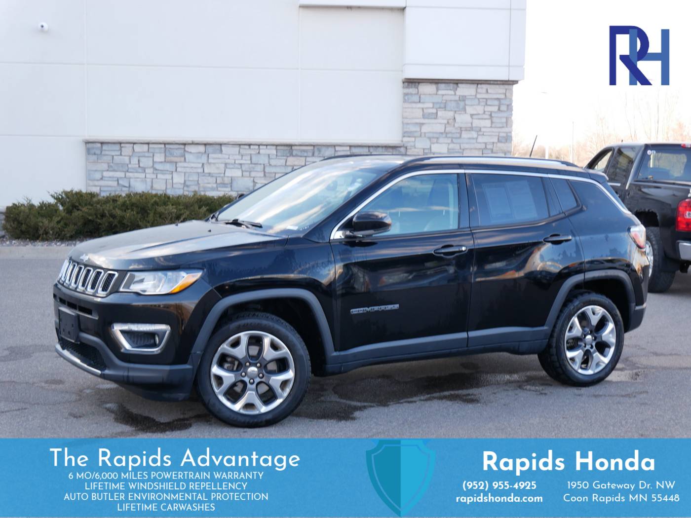 2018 Jeep Compass Limited — SUV — 116,994 mi — Coon Rapids, MN