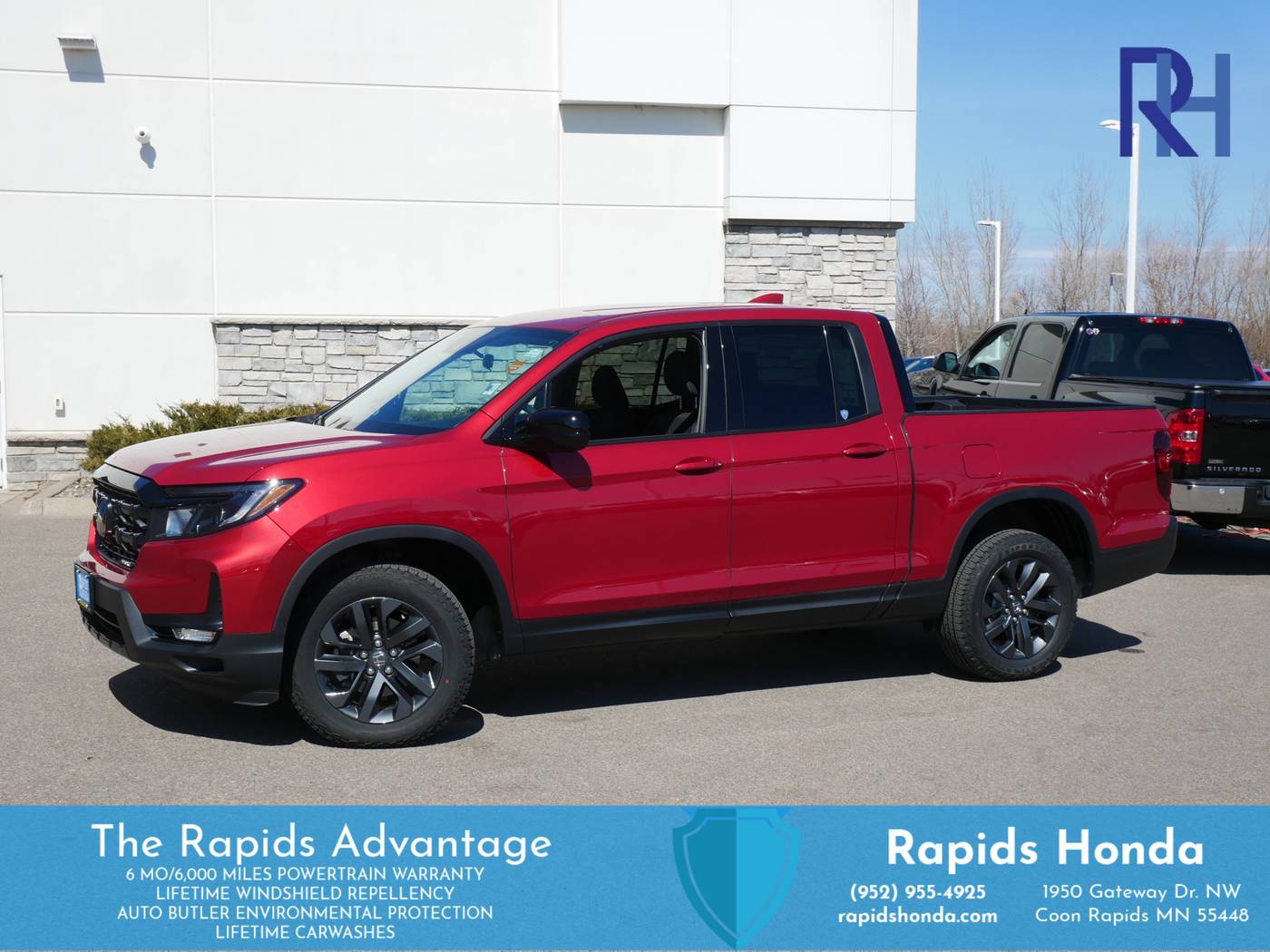 2025 Honda Ridgeline Sport — Pickup Truck — 1,350 mi — Coon Rapids, MN