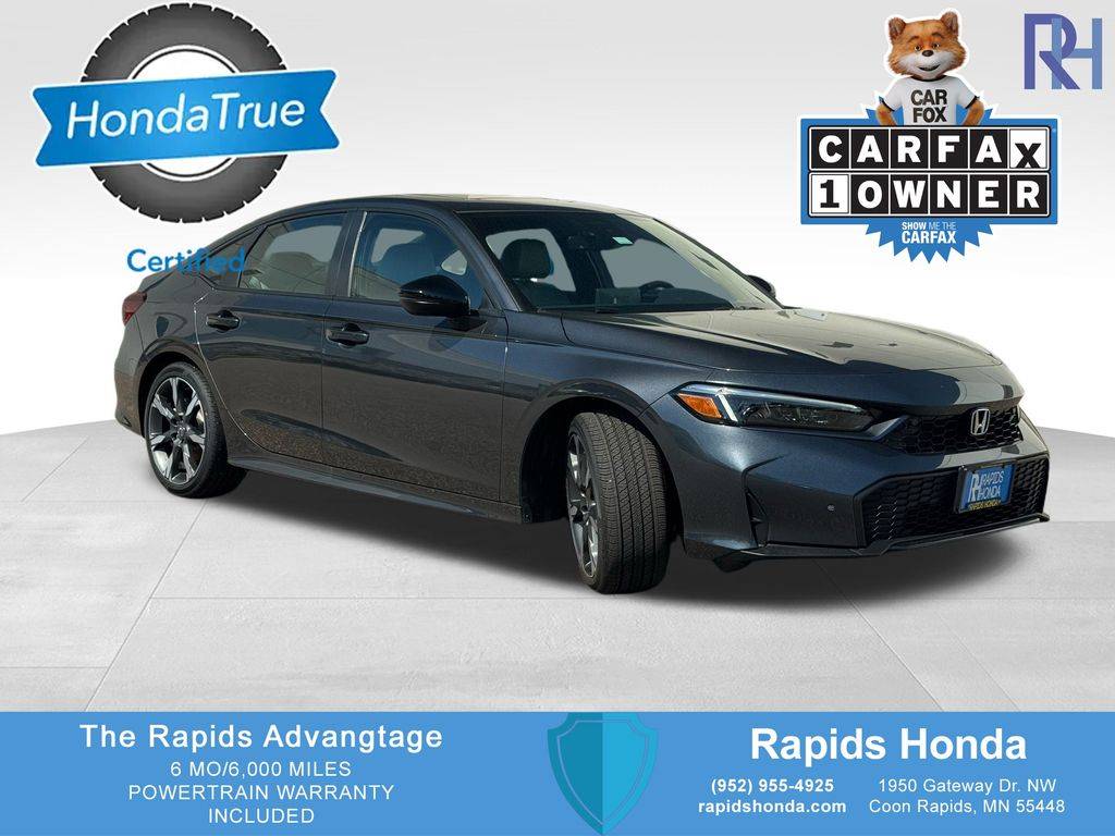 2025 Honda Civic Hybrid Sport Touring — Sedan — 1,515 mi — Coon Rapids, MN