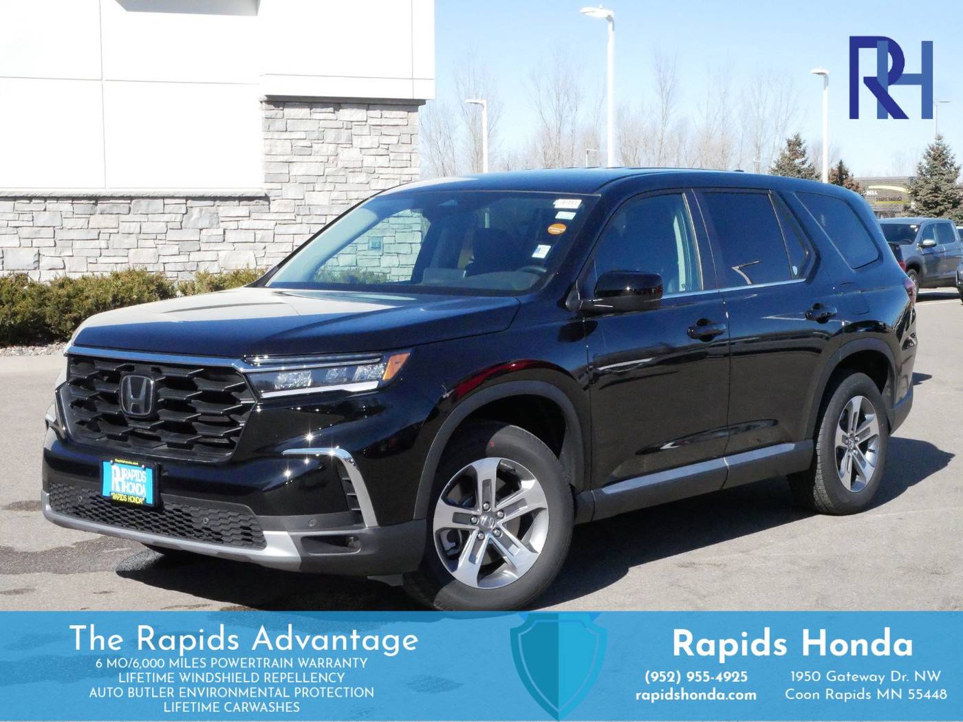 2025 Honda Pilot EX-L — SUV — 1,628 mi — Coon Rapids, MN