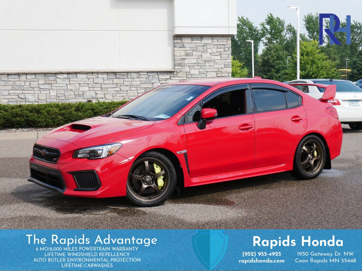 2018 Subaru WRX STI — Sedan — 96,610 mi — Coon Rapids, MN