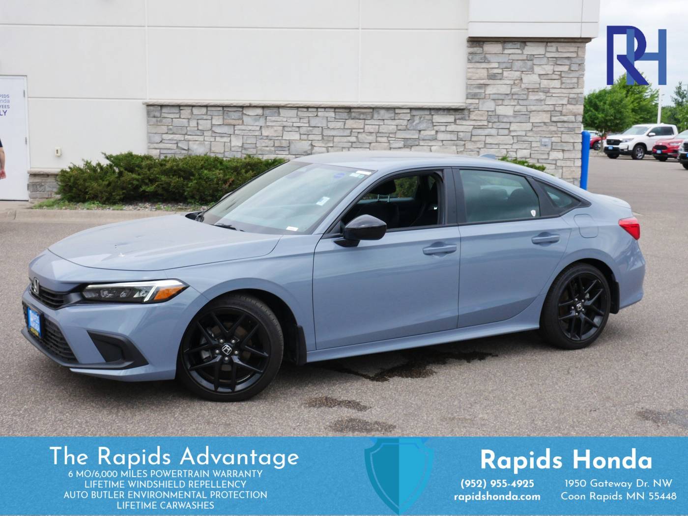 2024 Honda Civic Sport — Sedan — 17,966 mi — Coon Rapids, MN