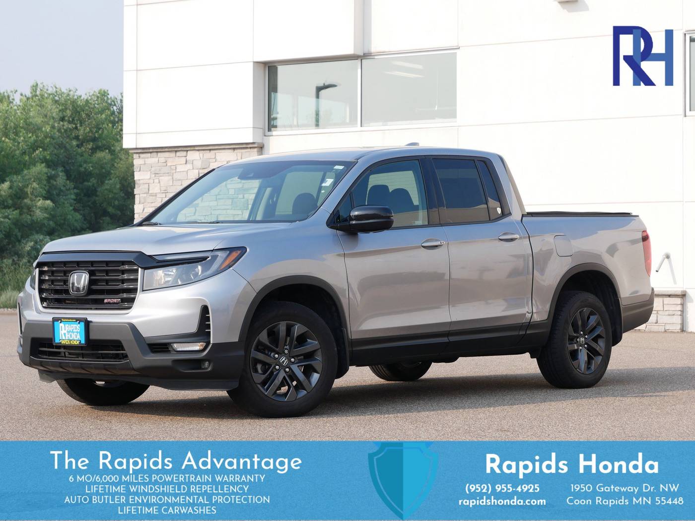 2021 Honda Ridgeline Sport — Pickup Truck — 139,456 mi — Coon Rapids, MN