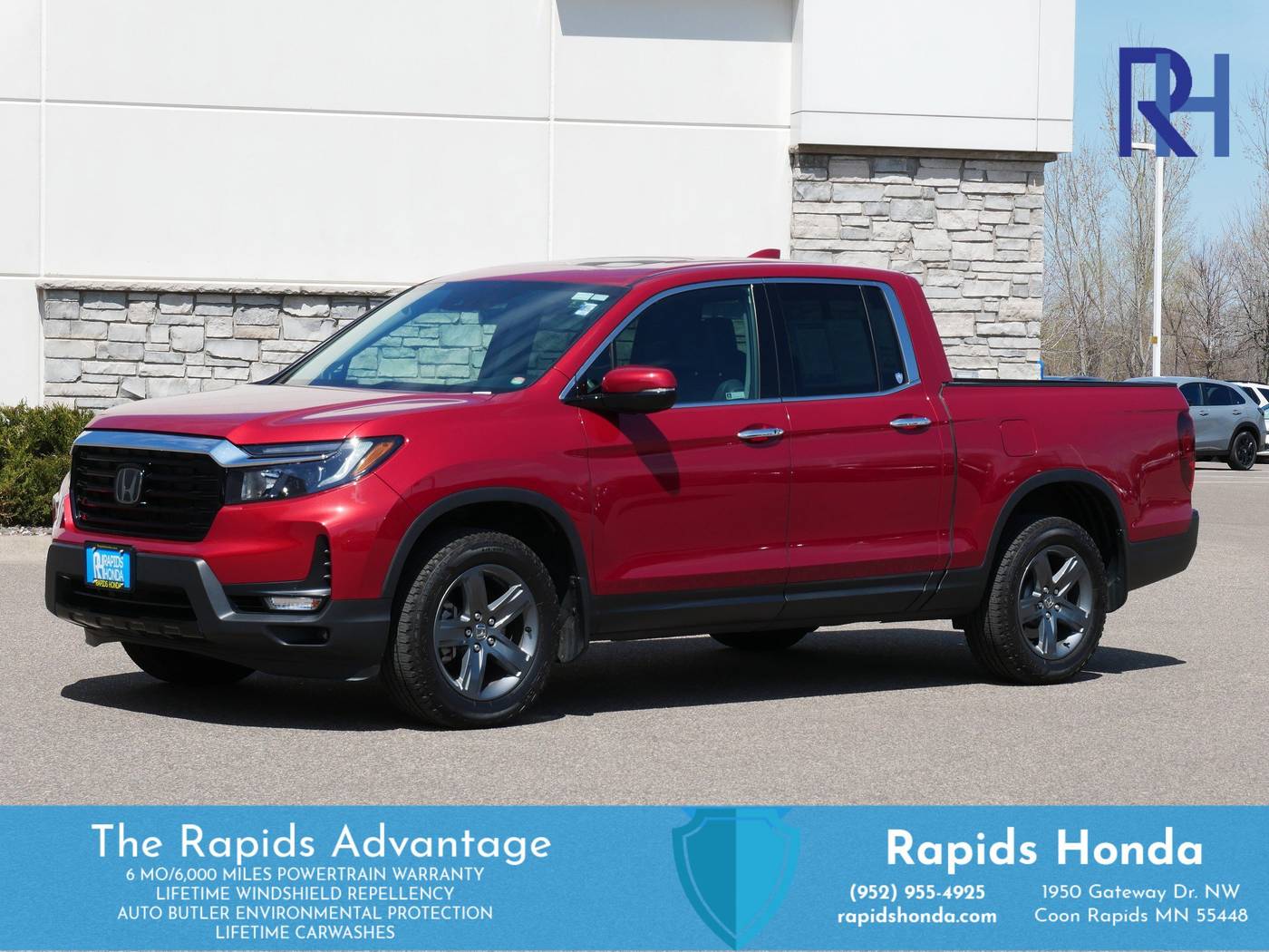 2023 Honda Ridgeline RTL-E — Pickup Truck — 20,793 mi — Coon Rapids, MN
