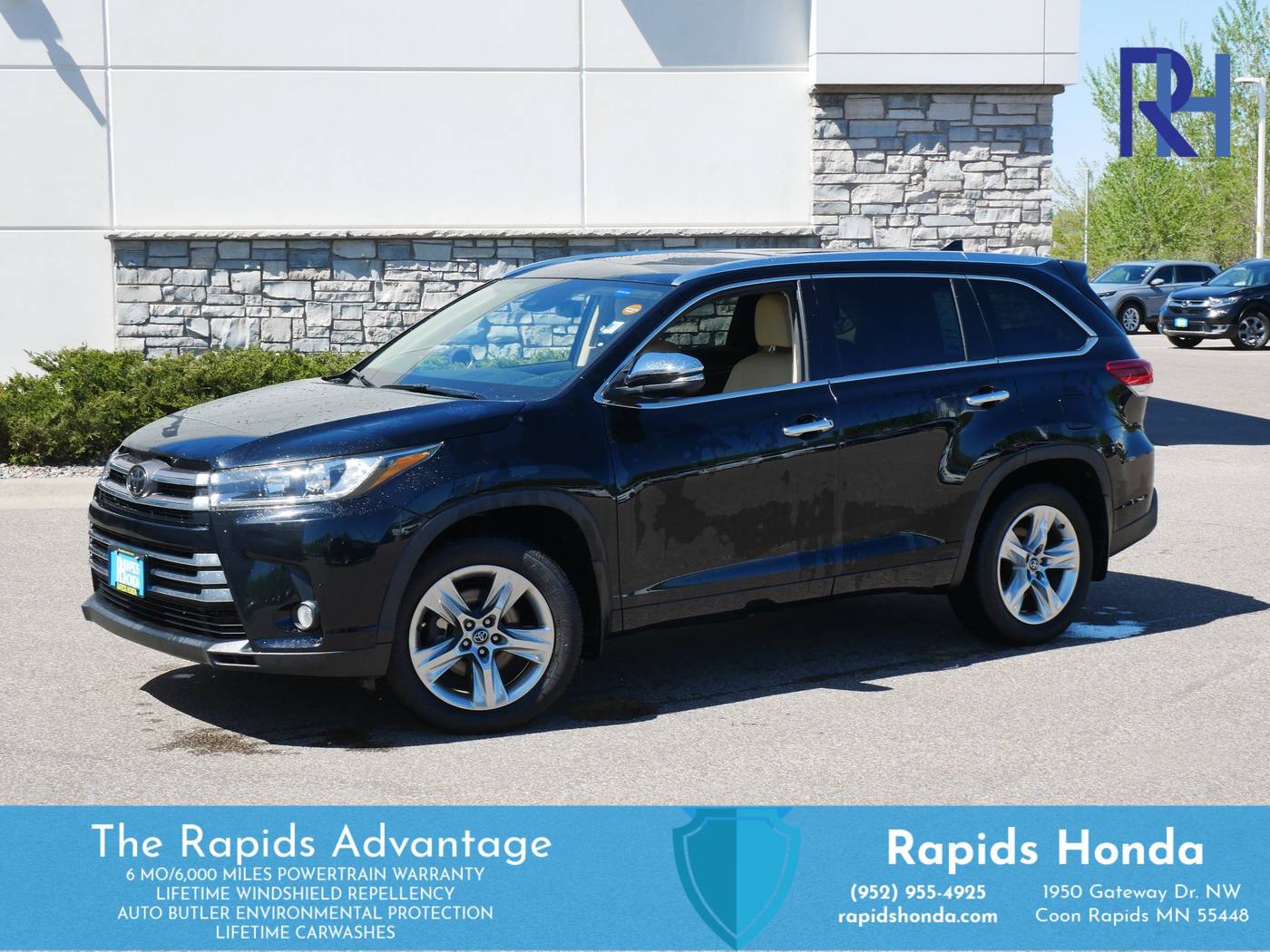 2018 Toyota Highlander Limited — SUV — 65,075 mi — Coon Rapids, MN