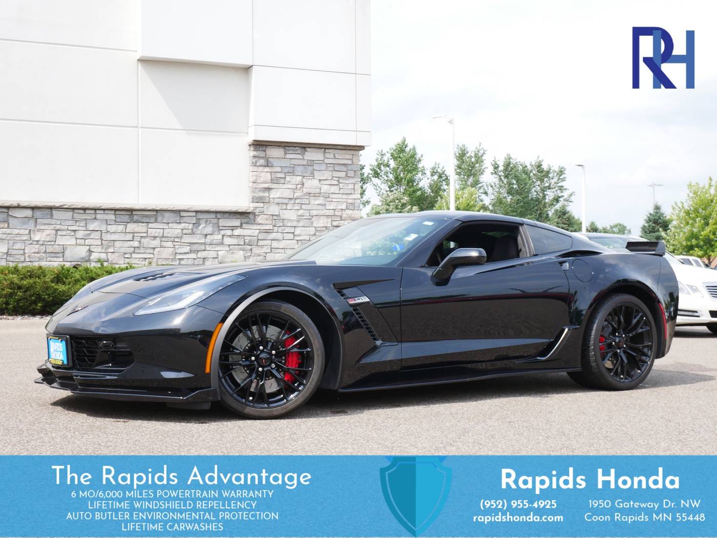 2019 Chevrolet Corvette Z06 3LZ — Coupe — 6,449 mi — Coon Rapids, MN