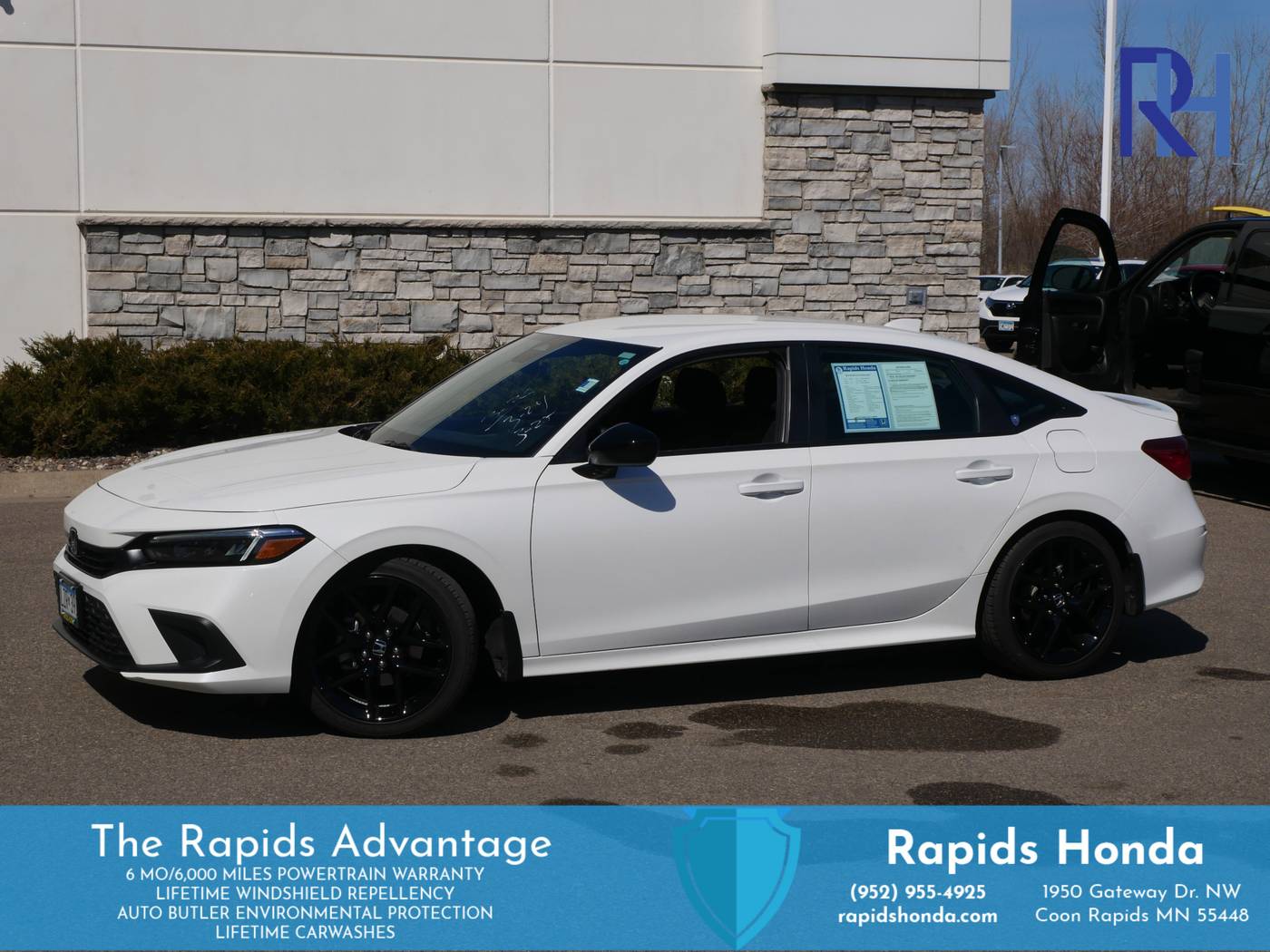 2024 Honda Civic Sport — Sedan — 1,431 mi — Coon Rapids, MN