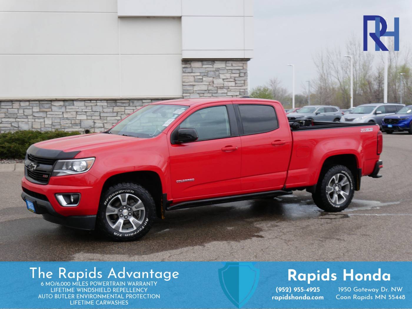 2016 Chevrolet Colorado Z71 — Pickup Truck — 60,345 mi — Coon Rapids, MN