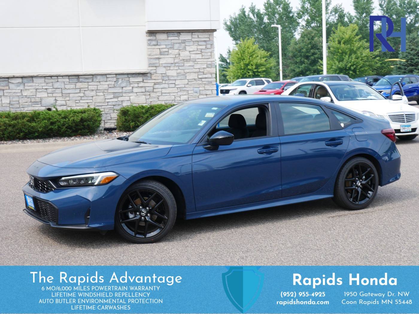 2025 Honda Civic Sport — Sedan — 1,396 mi — Coon Rapids, MN