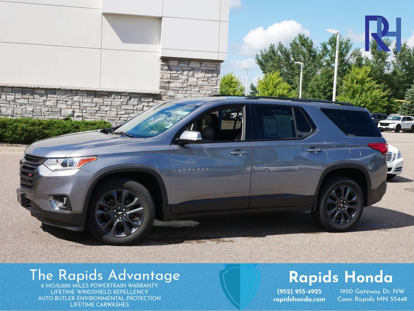 2020 Chevrolet Traverse RS — SUV — 37,704 mi — Coon Rapids, MN