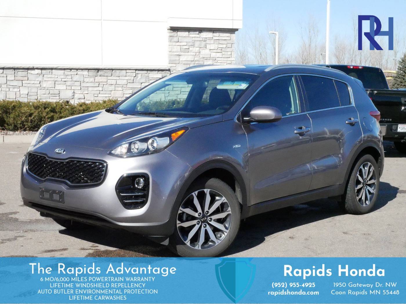 2017 Kia Sportage EX — SUV — 61,092 mi — Coon Rapids, MN