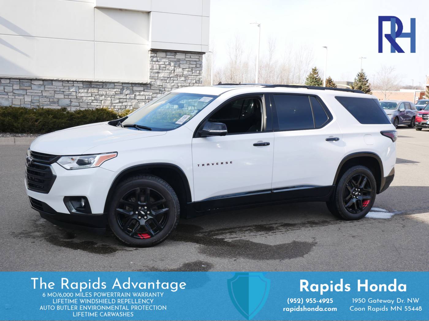 2021 Chevrolet Traverse Premier — SUV — 81,710 mi — Coon Rapids, MN