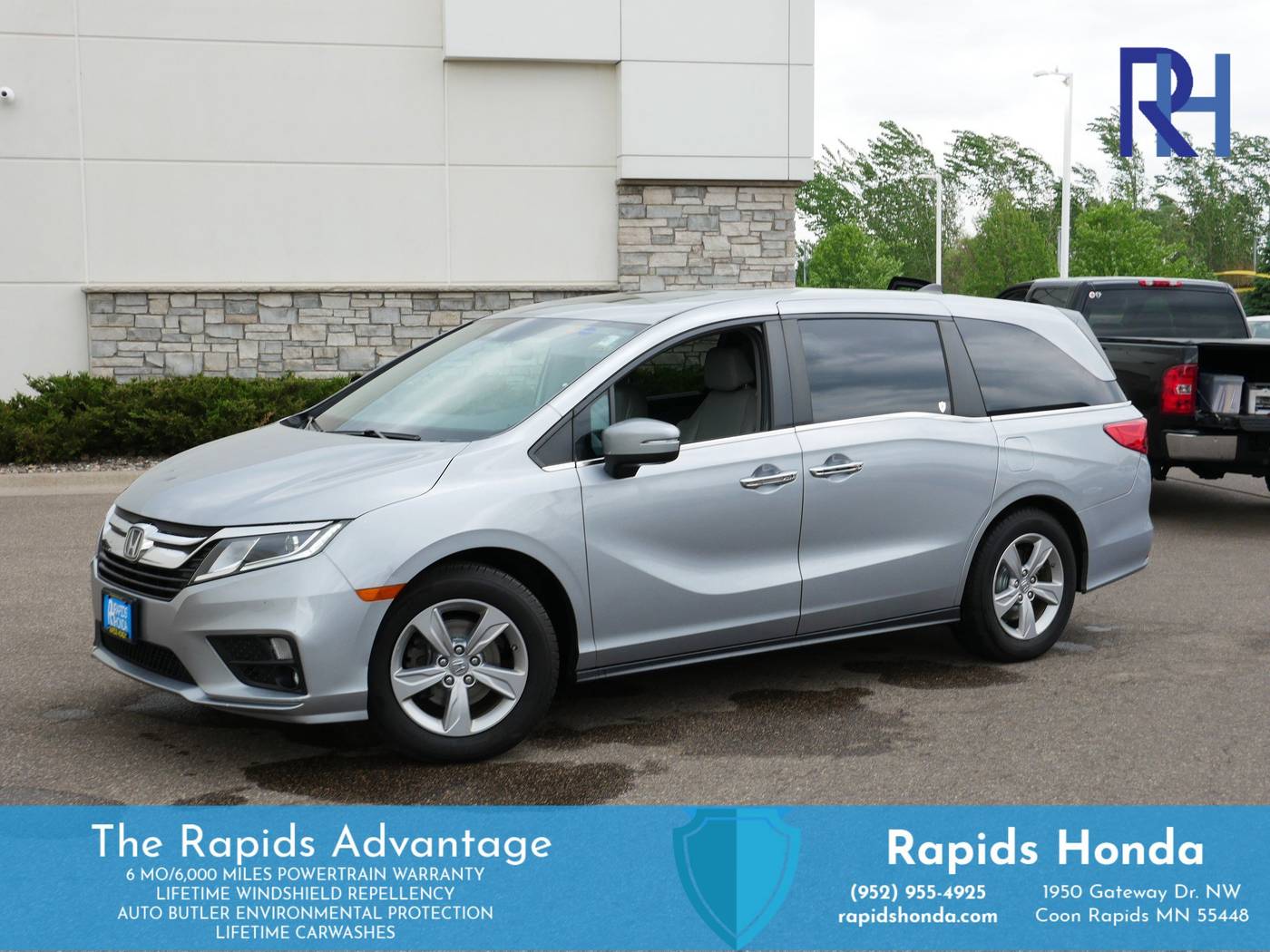 2019 Honda Odyssey EX-L — Minivan — 80,126 mi — Coon Rapids, MN