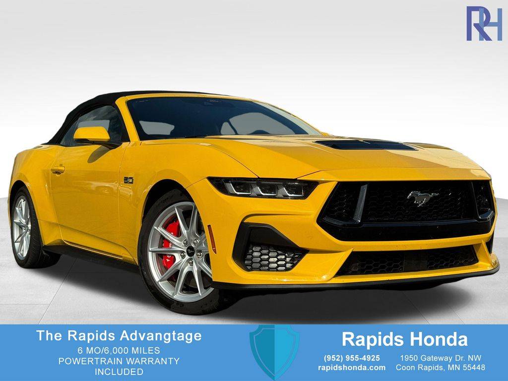 2024 Ford Mustang GT Premium — Convertible — 3,500 mi — Coon Rapids, MN