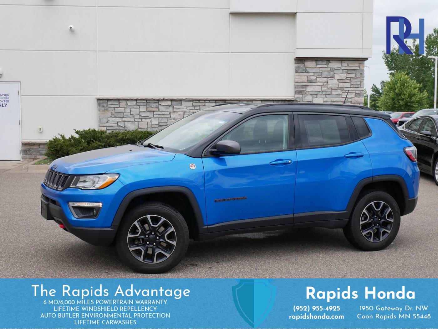 2018 Jeep Compass Trailhawk — SUV — 74,936 mi — Coon Rapids, MN