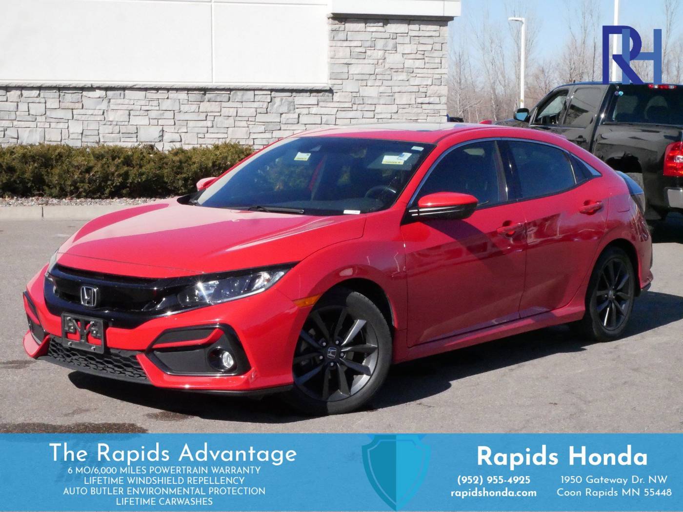 2021 Honda Civic EX — Hatchback — 34,340 mi — Coon Rapids, MN