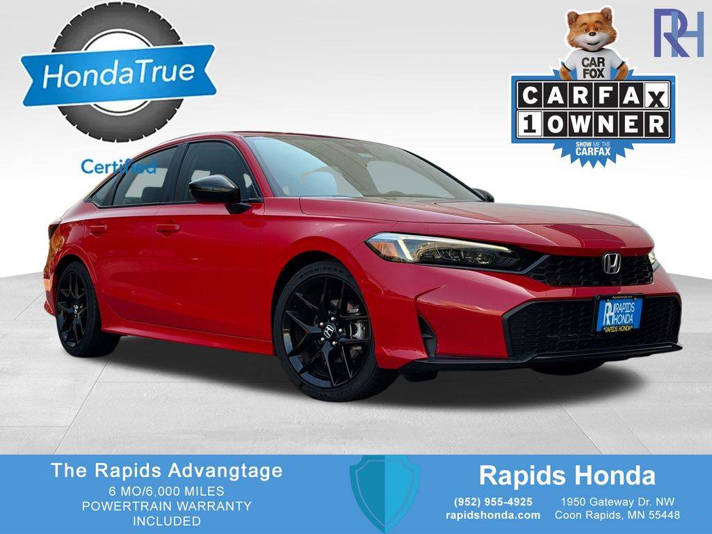 2025 Honda Civic Sport — Sedan — 1,087 mi — Coon Rapids, MN