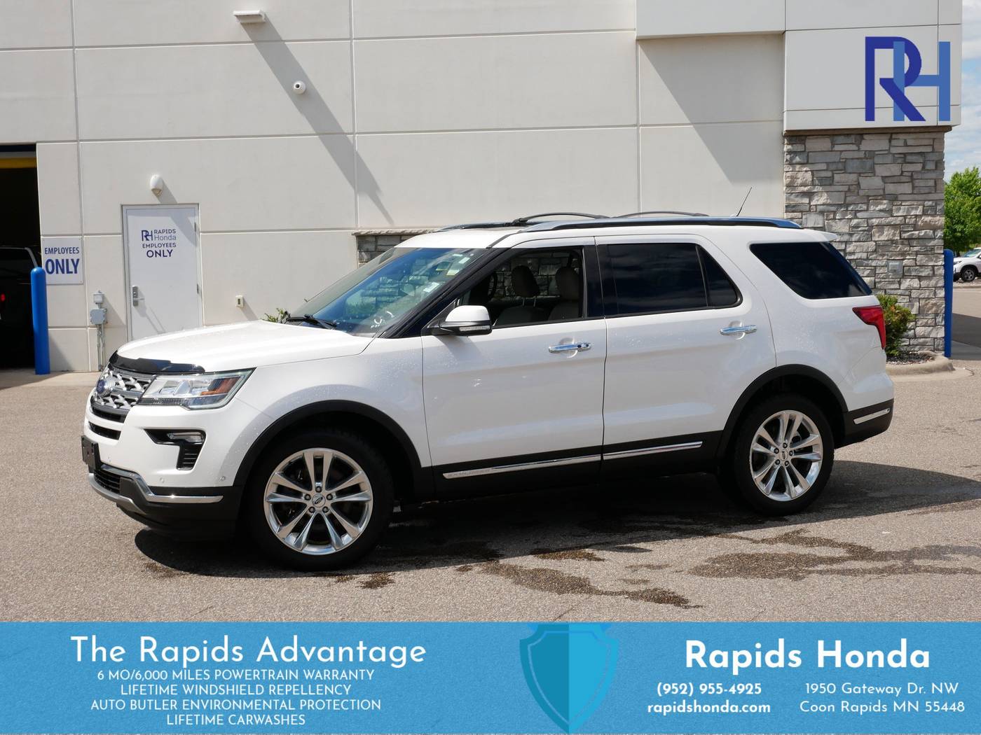 2019 Ford Explorer Limited — SUV — 74,150 mi — Coon Rapids, MN