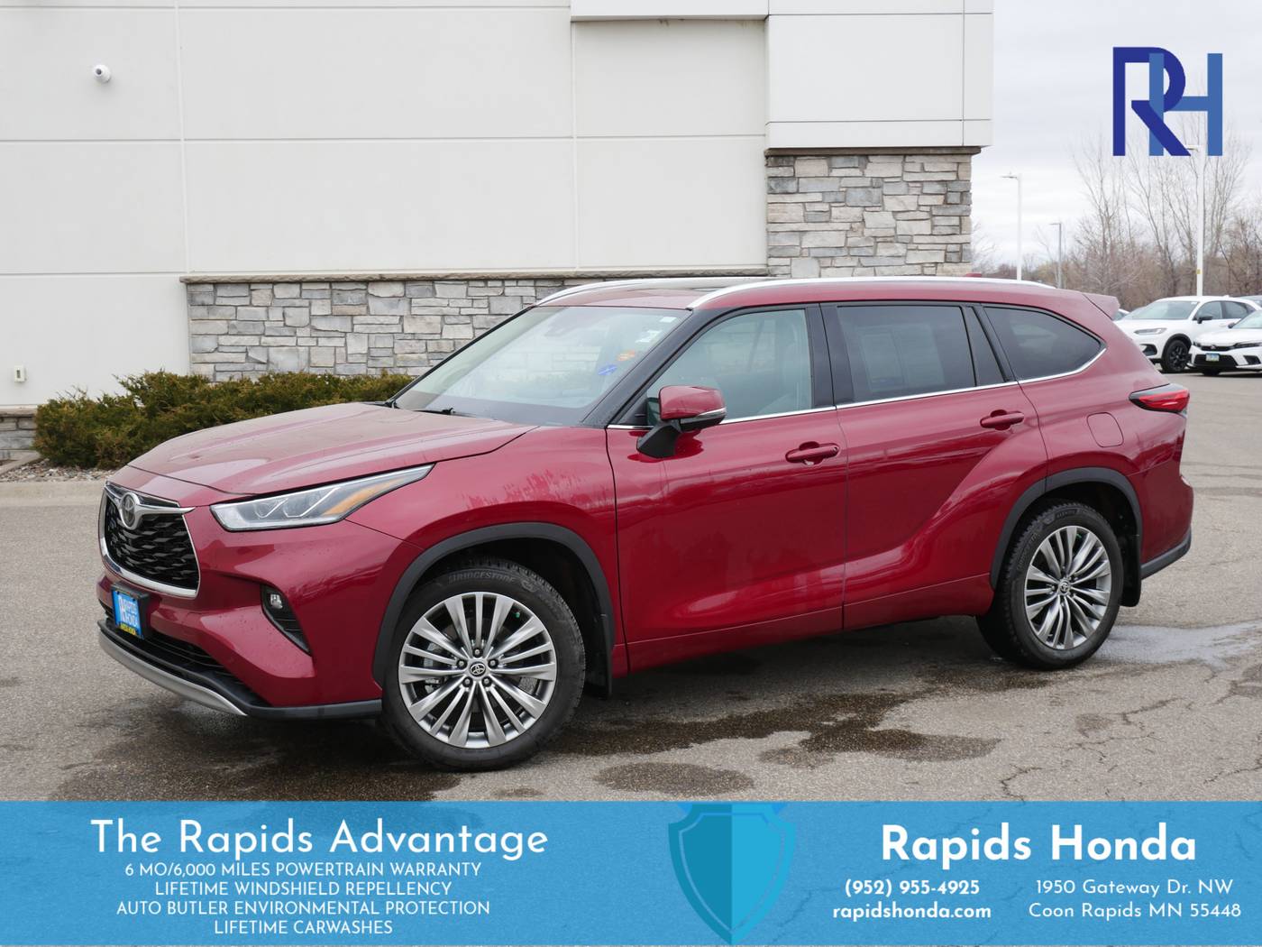2021 Toyota Highlander Platinum — SUV — 47,250 mi — Coon Rapids, MN